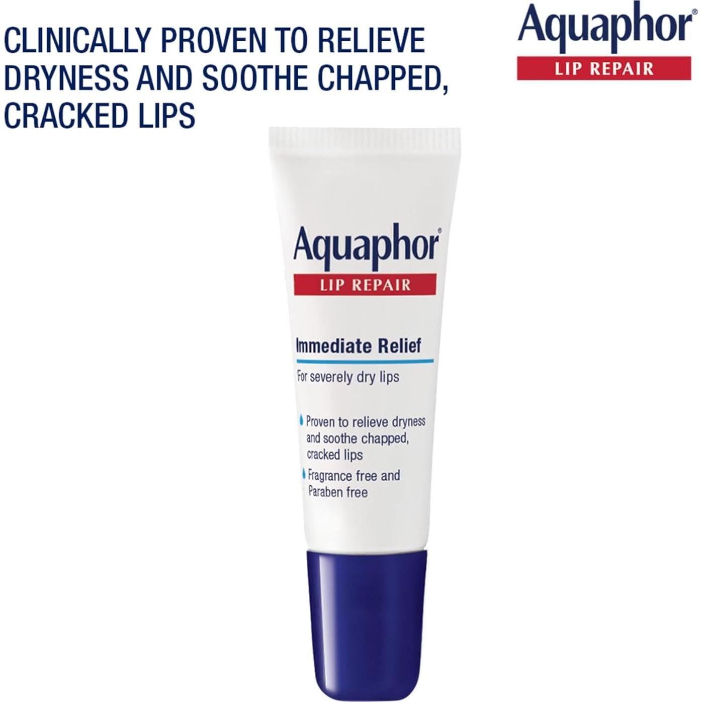 Ungüento Reparador de Labios Aquaphor, 2 Tubos de 9.9 g