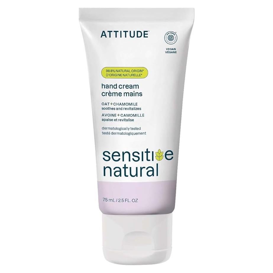 Crema de Manos ATTITUDE Vegana 73.93 ML Avena y Manzanilla