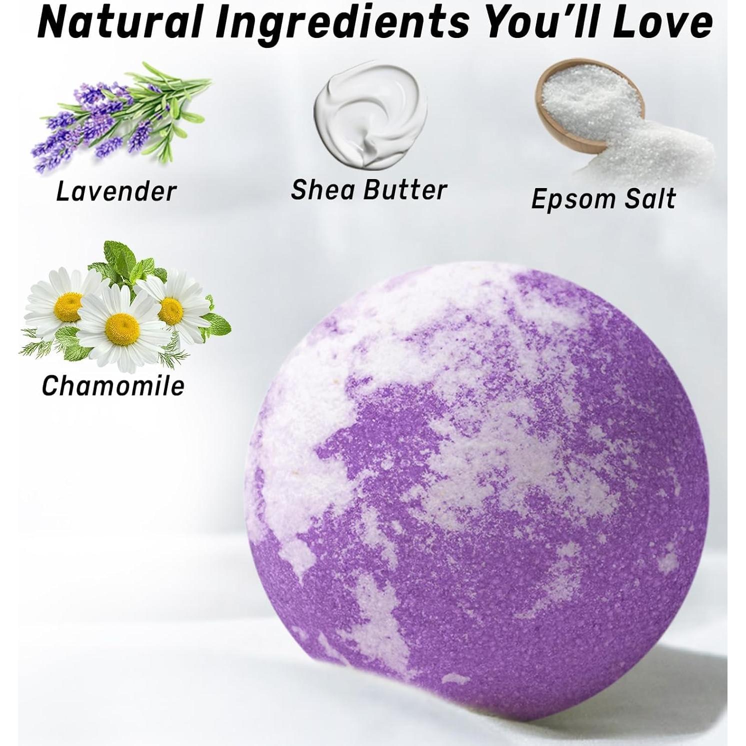 Bombas de Baño de Sueño Profundo New Miuz - Lavanda y Manzanilla