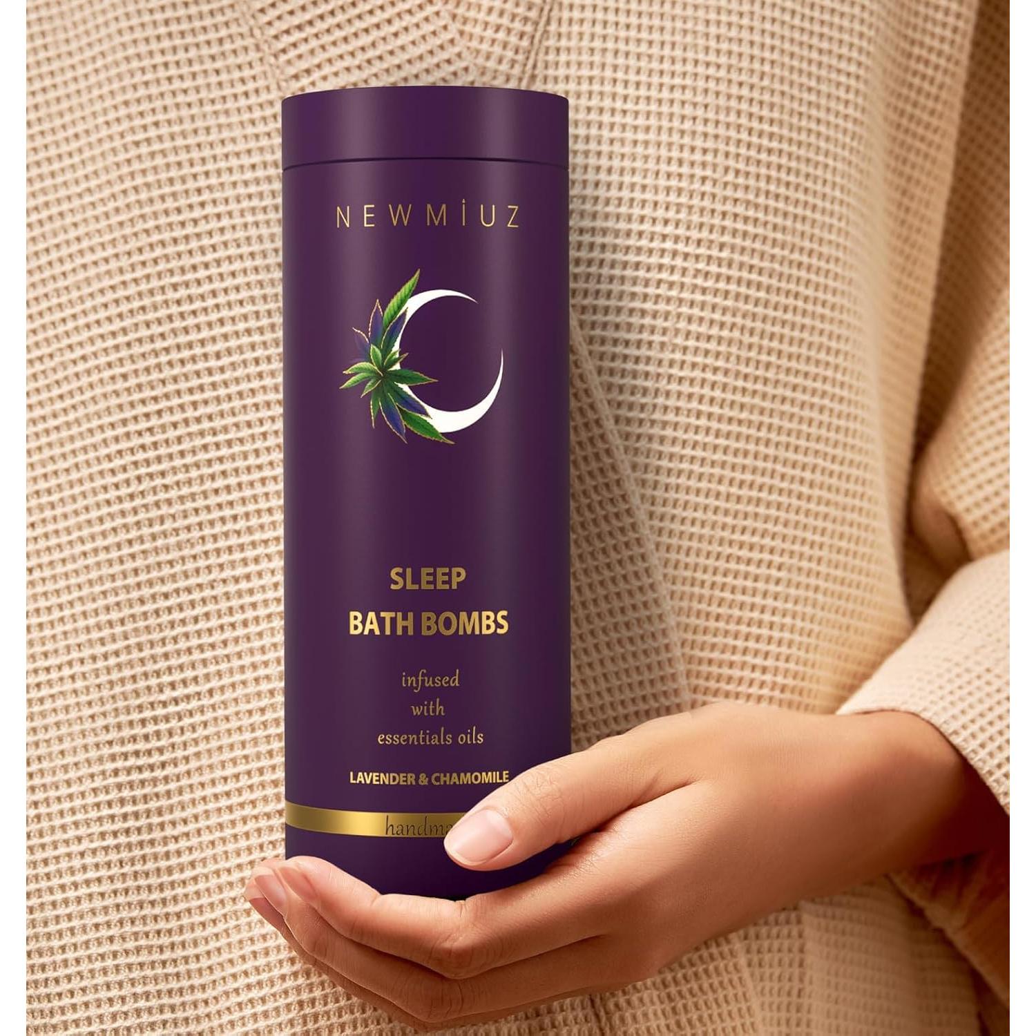 Bombas de Baño de Sueño Profundo New Miuz - Lavanda y Manzanilla