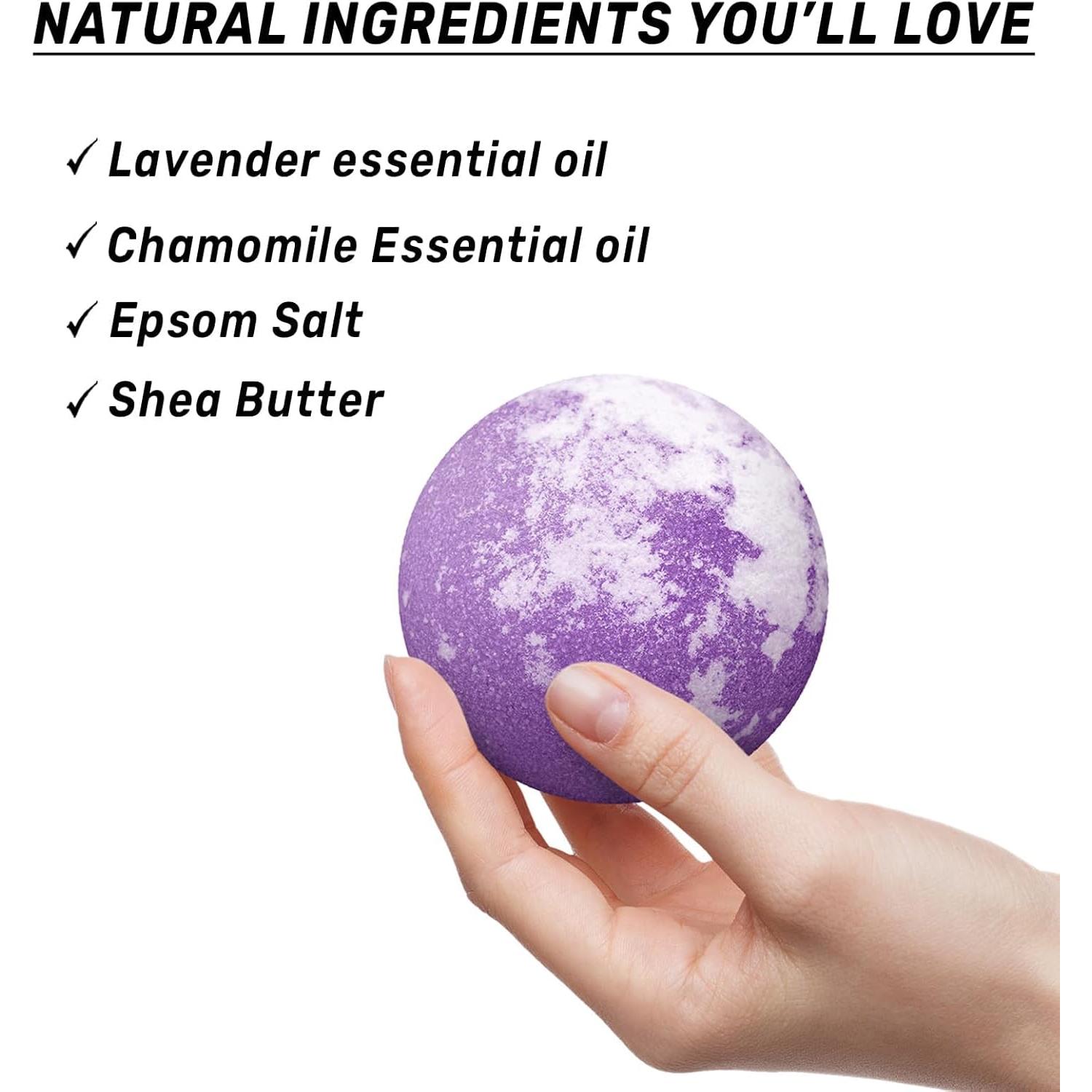 Bombas de Baño de Sueño Profundo New Miuz - Lavanda y Manzanilla