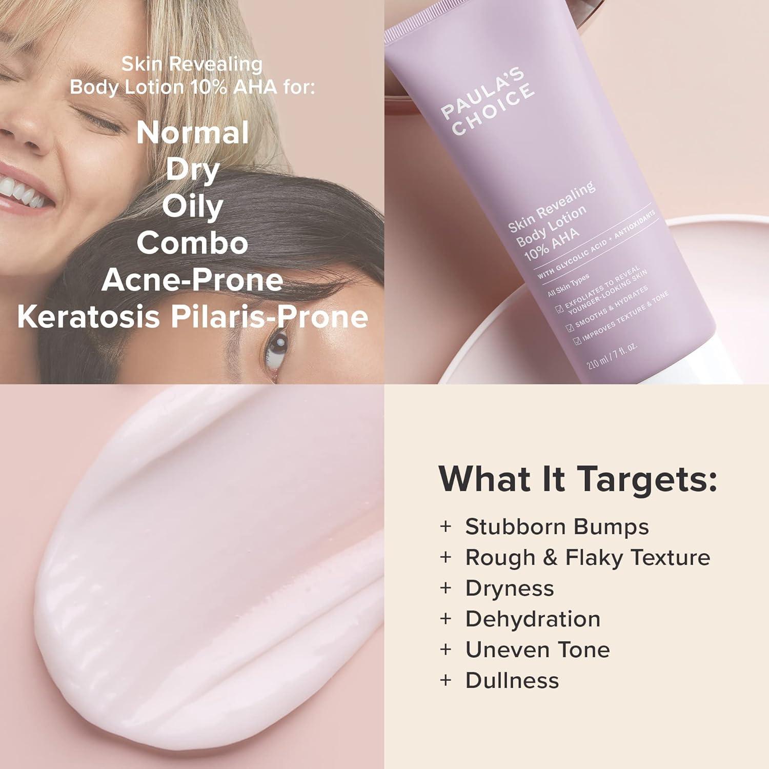 Loción Corporal Exfoliante Paula's Choice 10% AHA 198g