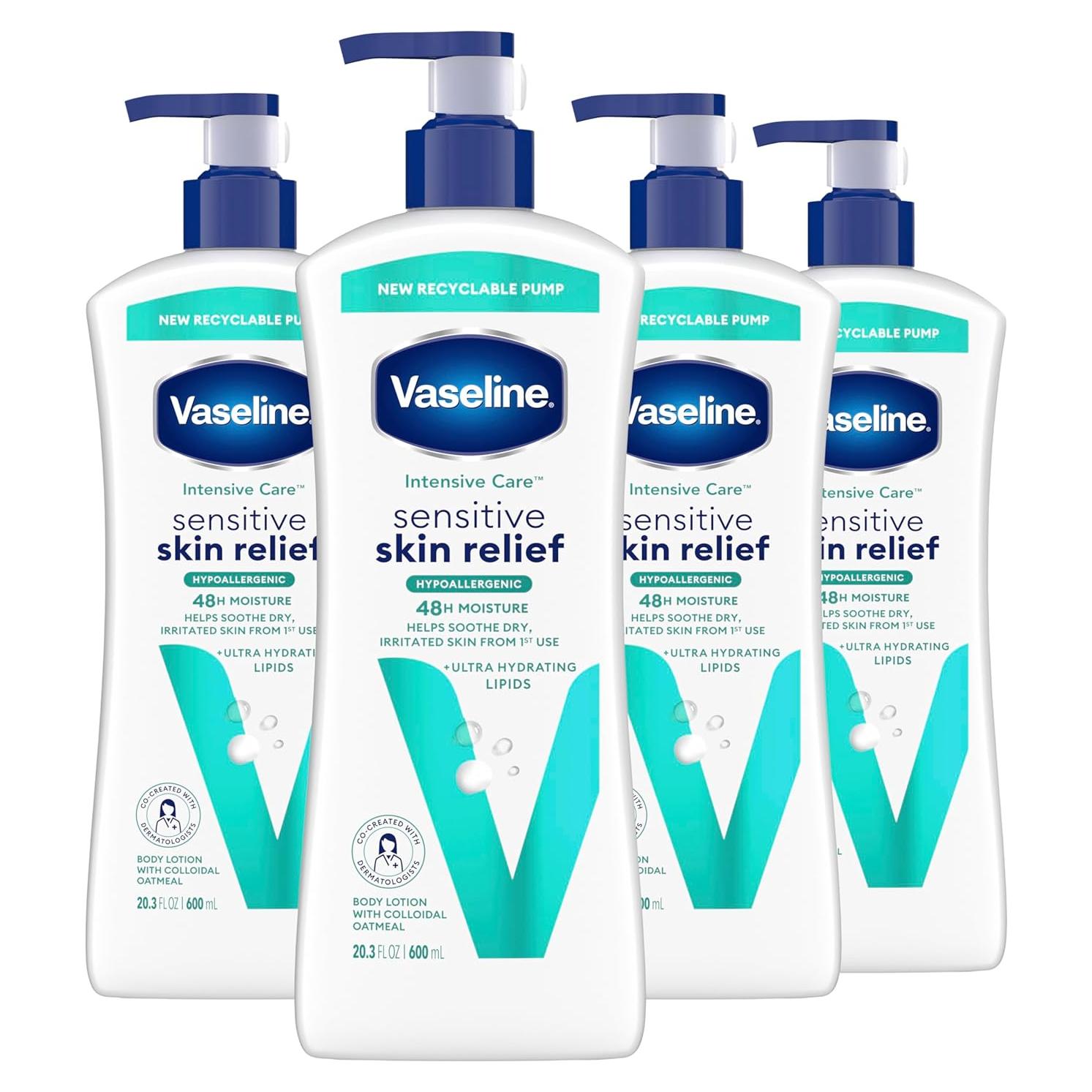 Loción Corporal Vaseline Cuidado Intensivo 575 g Piel Sensible