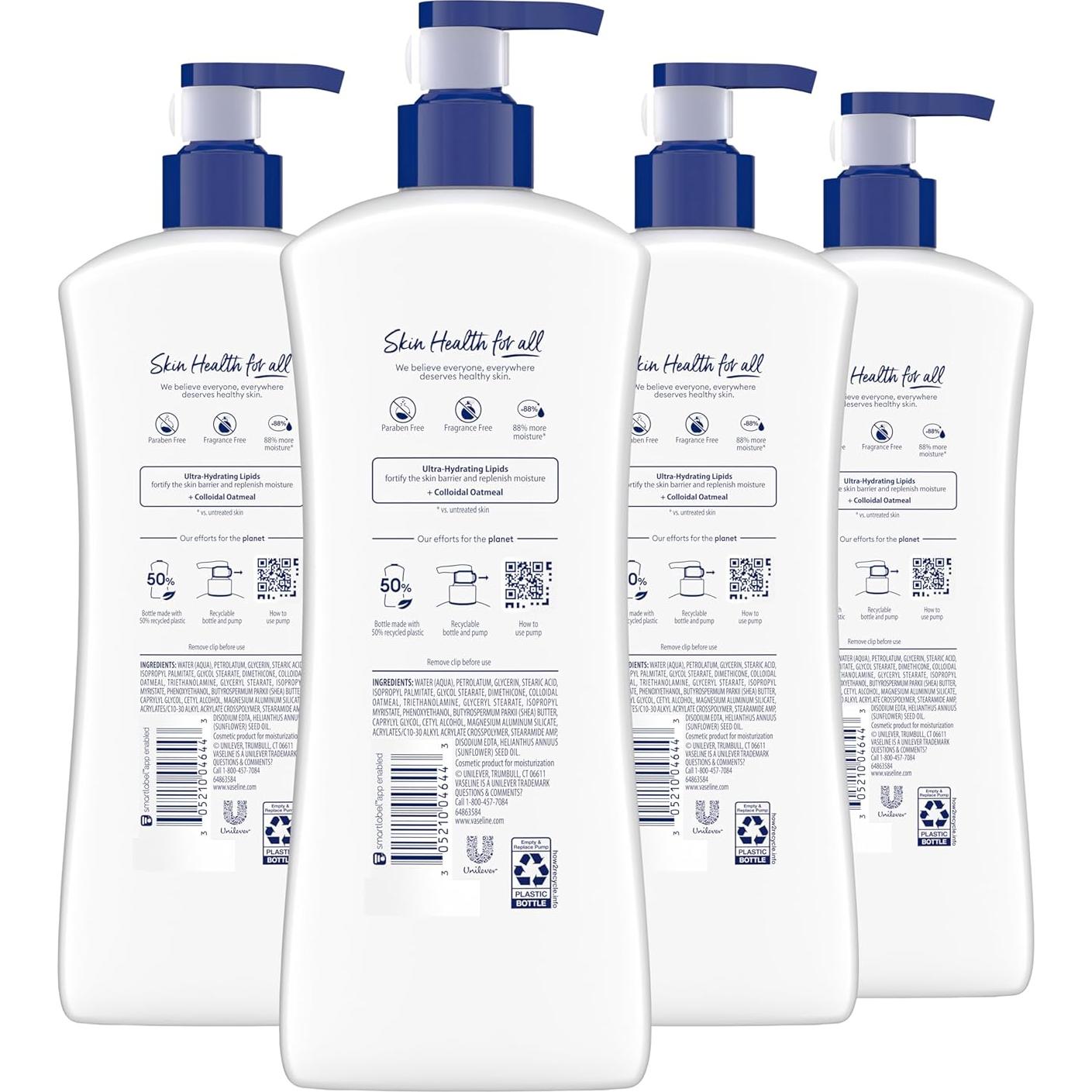 Loción Corporal Vaseline Cuidado Intensivo 575 g Piel Sensible