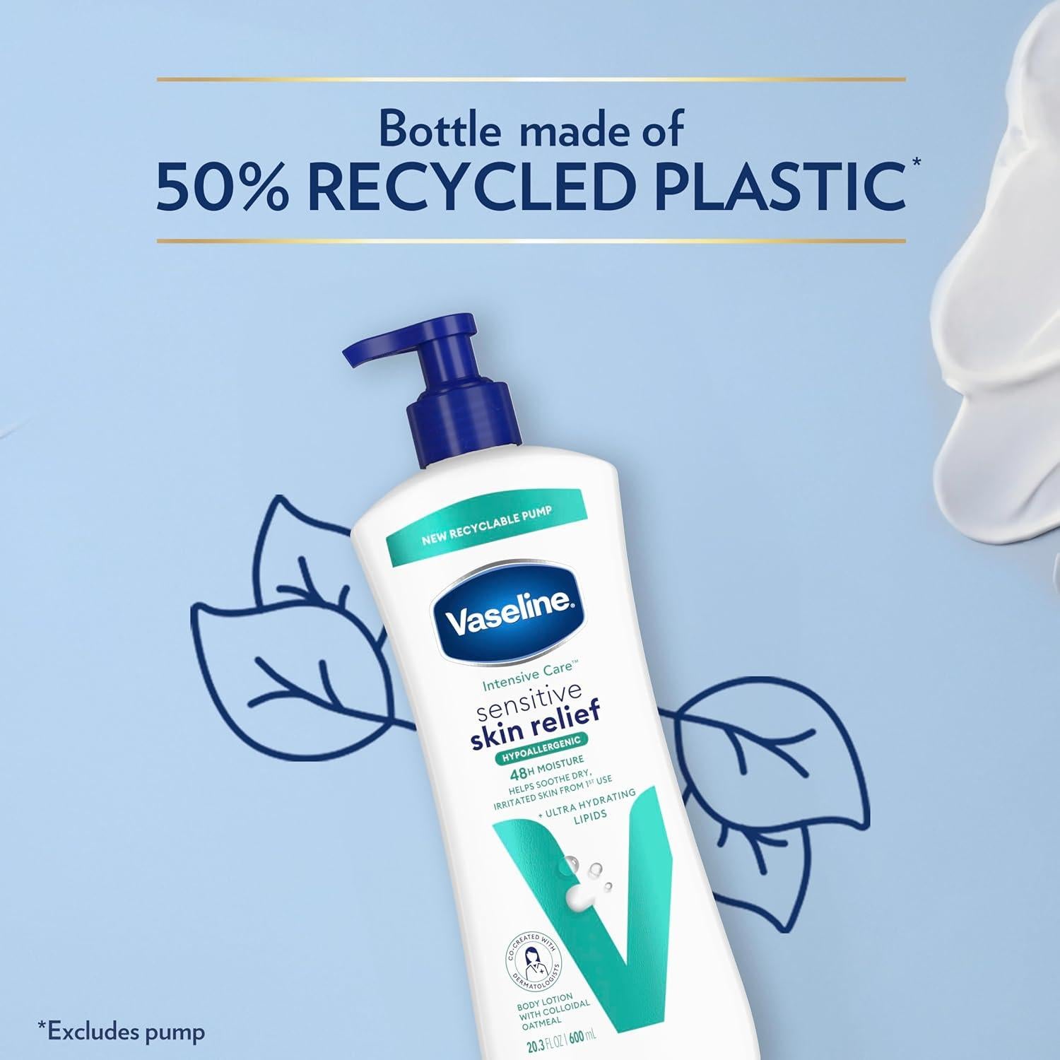 Loción Corporal Vaseline Cuidado Intensivo 575 g Piel Sensible