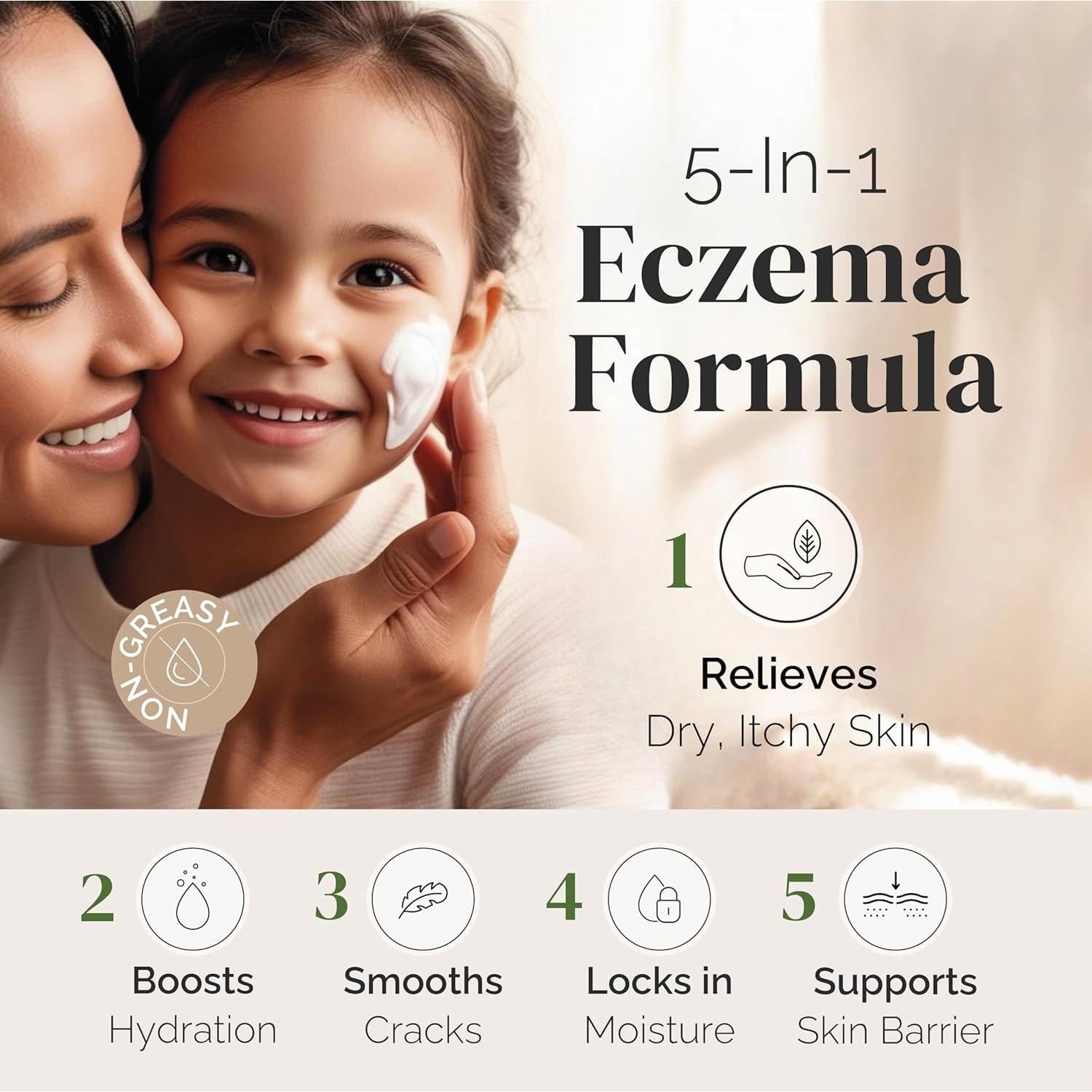 Crema Puriya 5-en-1 para Eczema - Alivio Piel Seca 200g