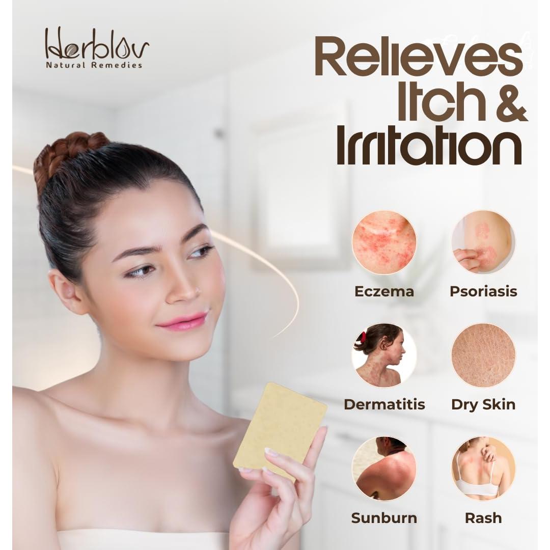 Jabón Natural de Avena y Miel de Cabra Herblov 149g