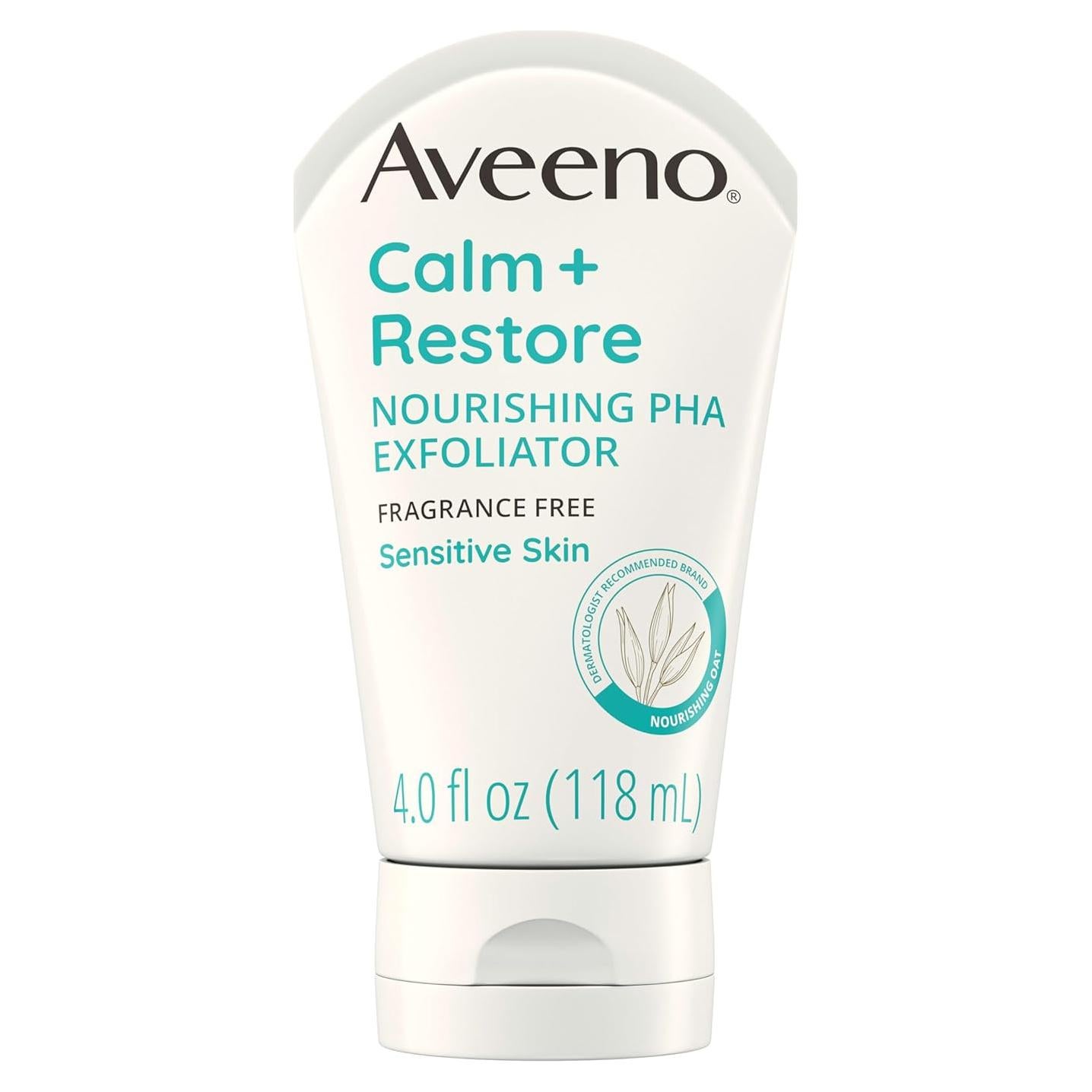 Exfoliante Facial Diario Aveeno Calm + Restore 118 ml PHA