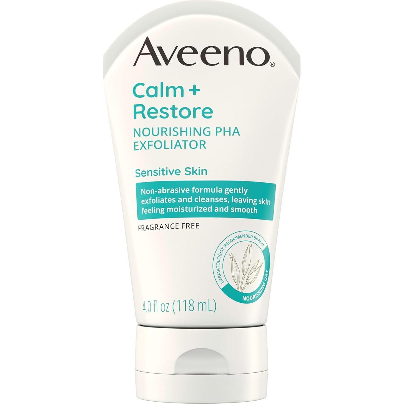 Exfoliante Facial Diario Aveeno Calm + Restore 118 ml PHA