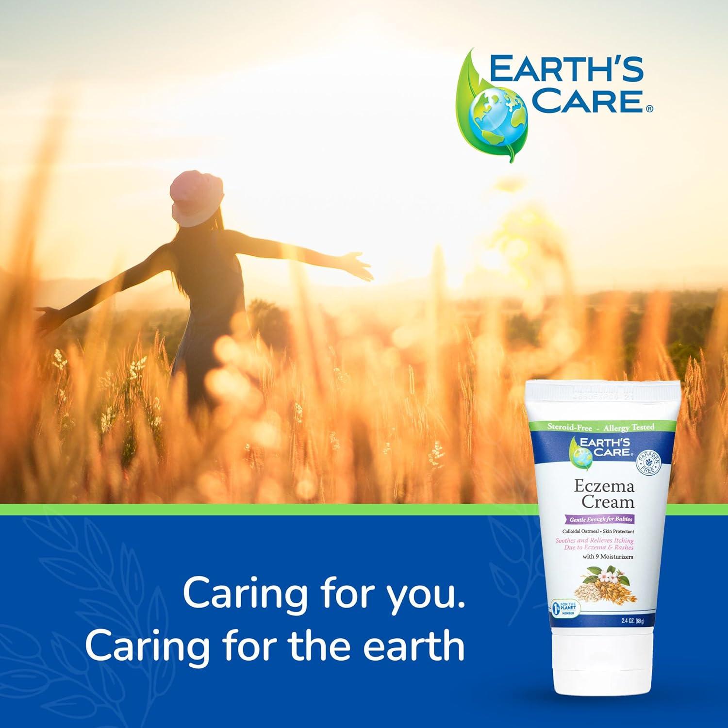 Crema para Eczema Earth's Care 68g - Avena Coloidal y 9 Hidratantes