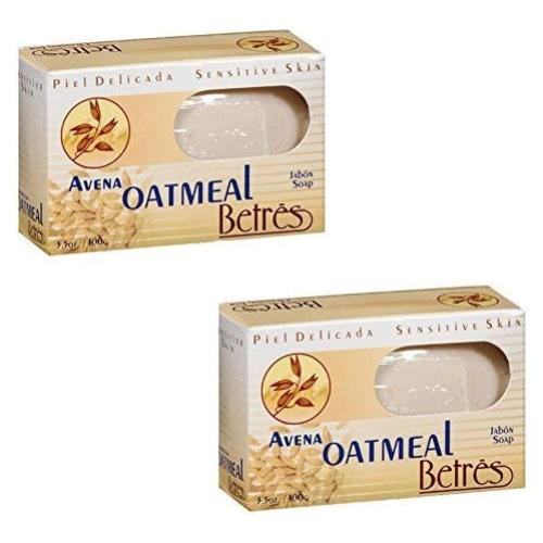 Jabón de Avena 99.22 g para Piel Sensible - 2 Unidades