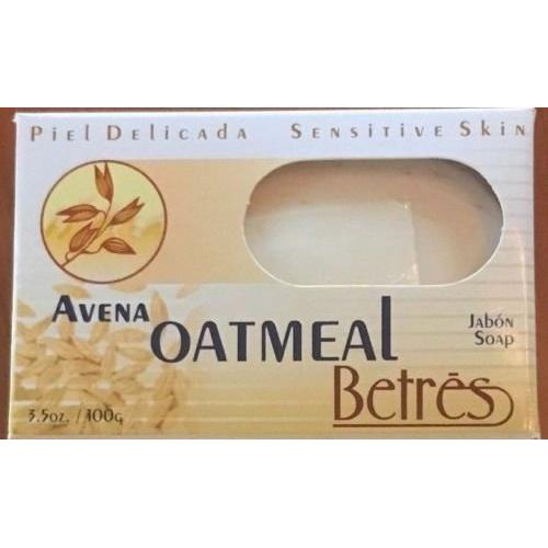 Jabón de Avena 99.22 g para Piel Sensible - 2 Unidades