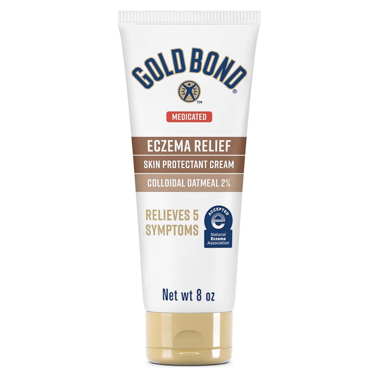 Crema Gold Bond Medicada Alivio Eczema 226.8 g 2% Avena Coloidal