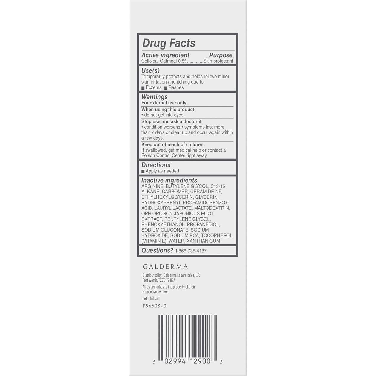 Gel Alivio Picazón CETAPHIL ECZEMA RESTORADERM 59 ml