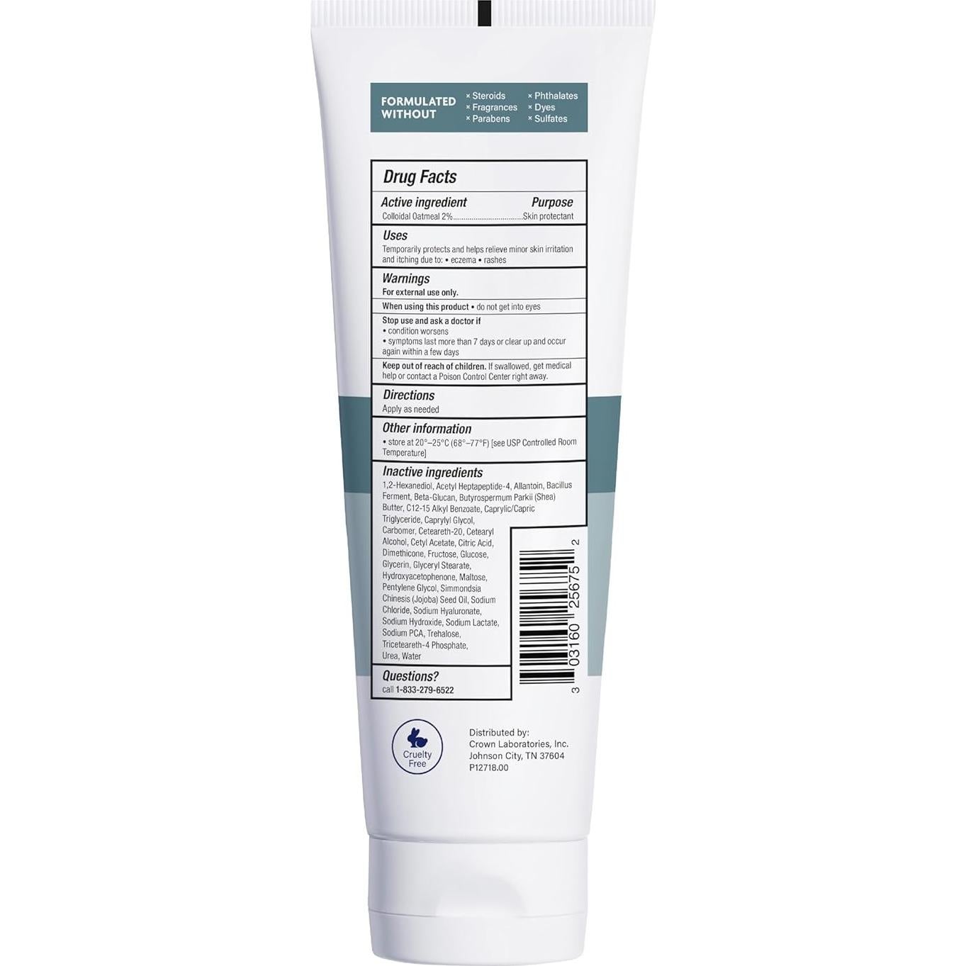 Loción Protectora Sarna Eczema Relief 212g - 2% Avena Coloidal