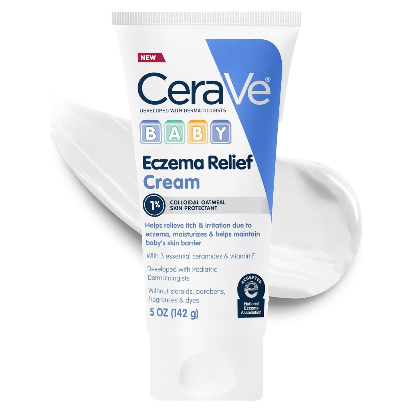CeraVe Crema para Eczema Bebés 142g - Avena Coloidal 1%