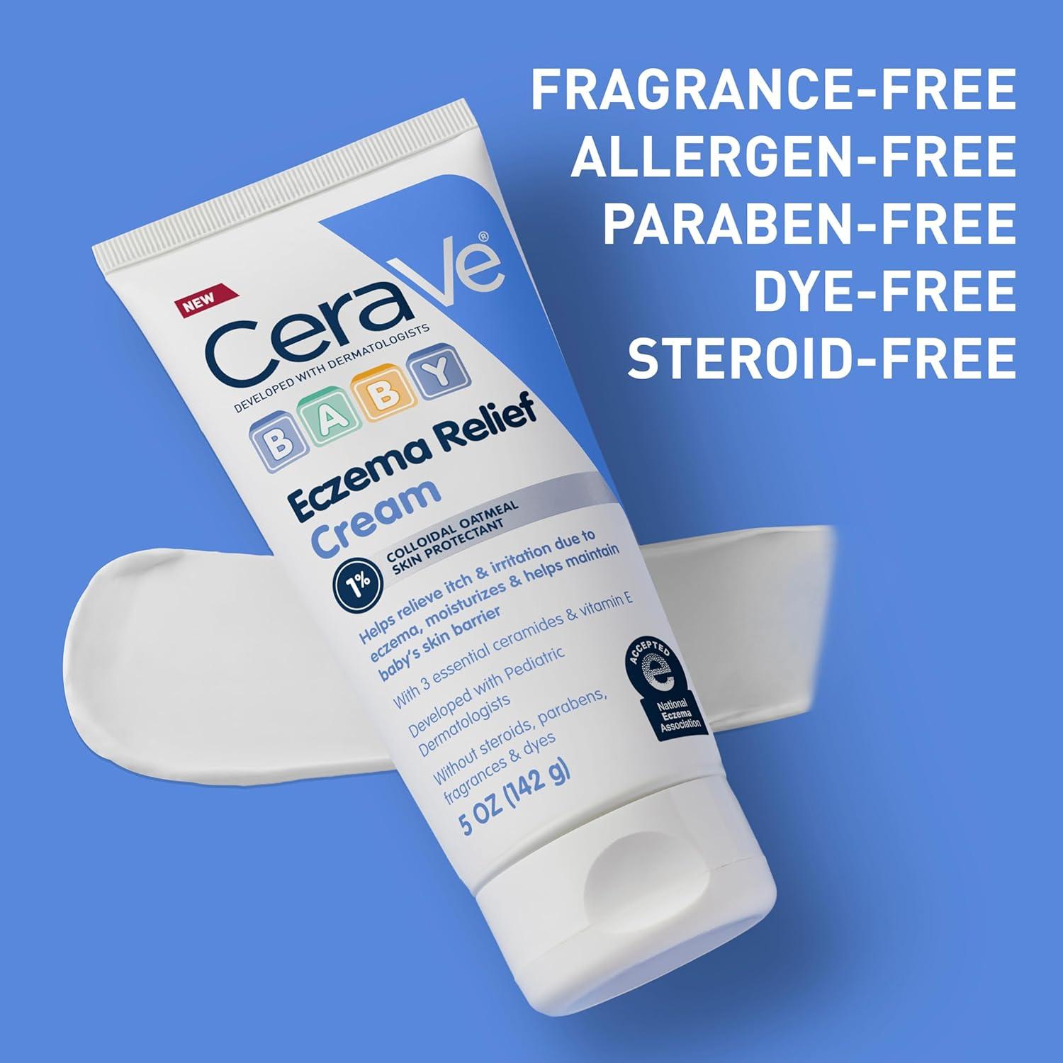 CeraVe Crema para Eczema Bebés 142g - Avena Coloidal 1%