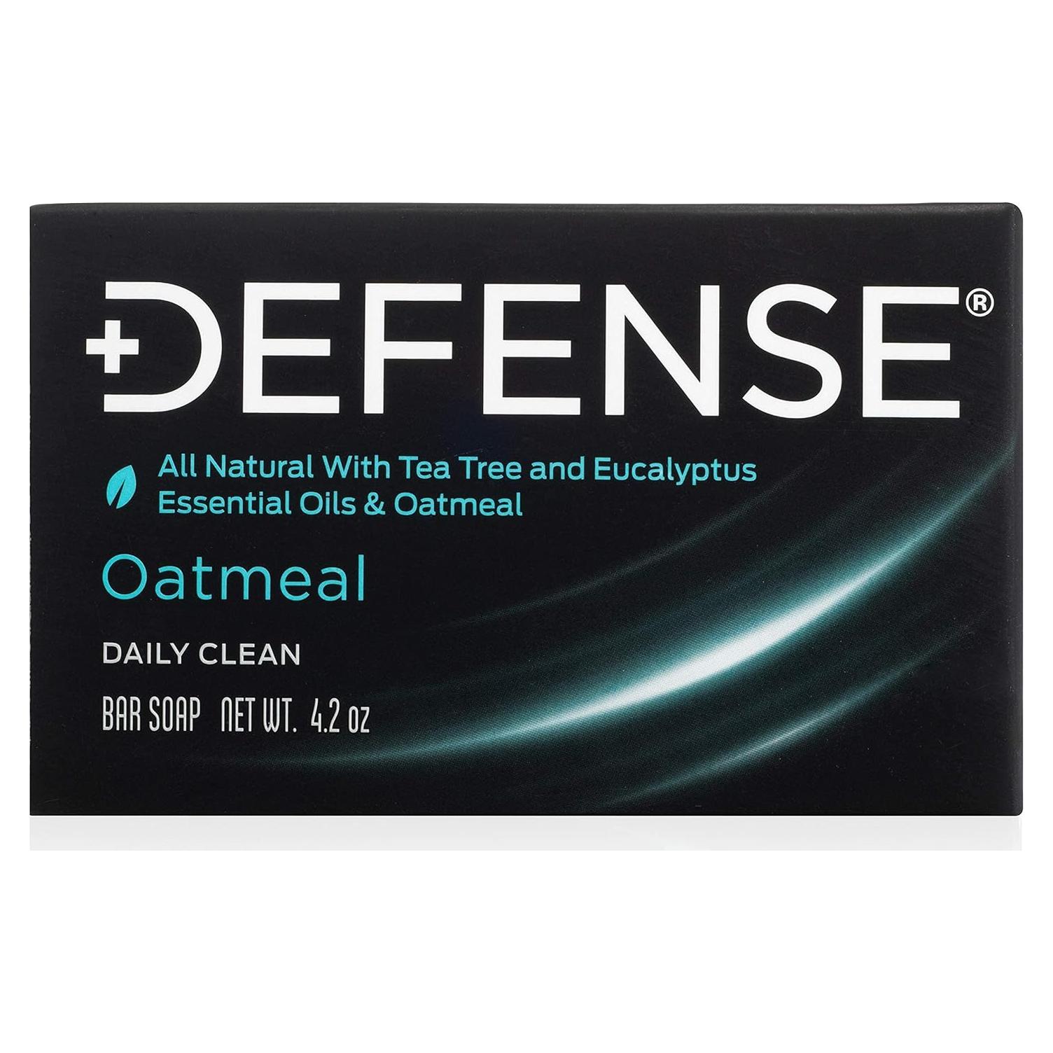 Jabón en Barra Natural Defense 119g con Avena y Eucalipto