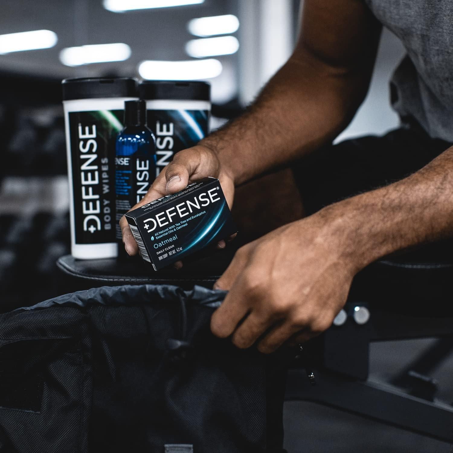 Jabón en Barra Natural Defense 119g con Avena y Eucalipto