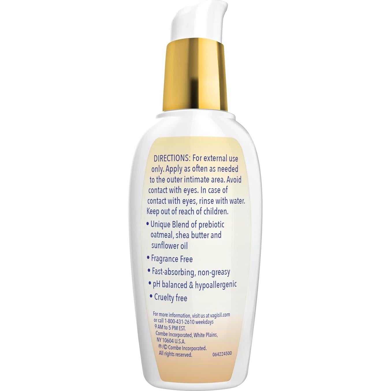 Crema Diaria Vagisil Itch Protect 56.7 g - Hidratante Íntimo Sin Fragancia