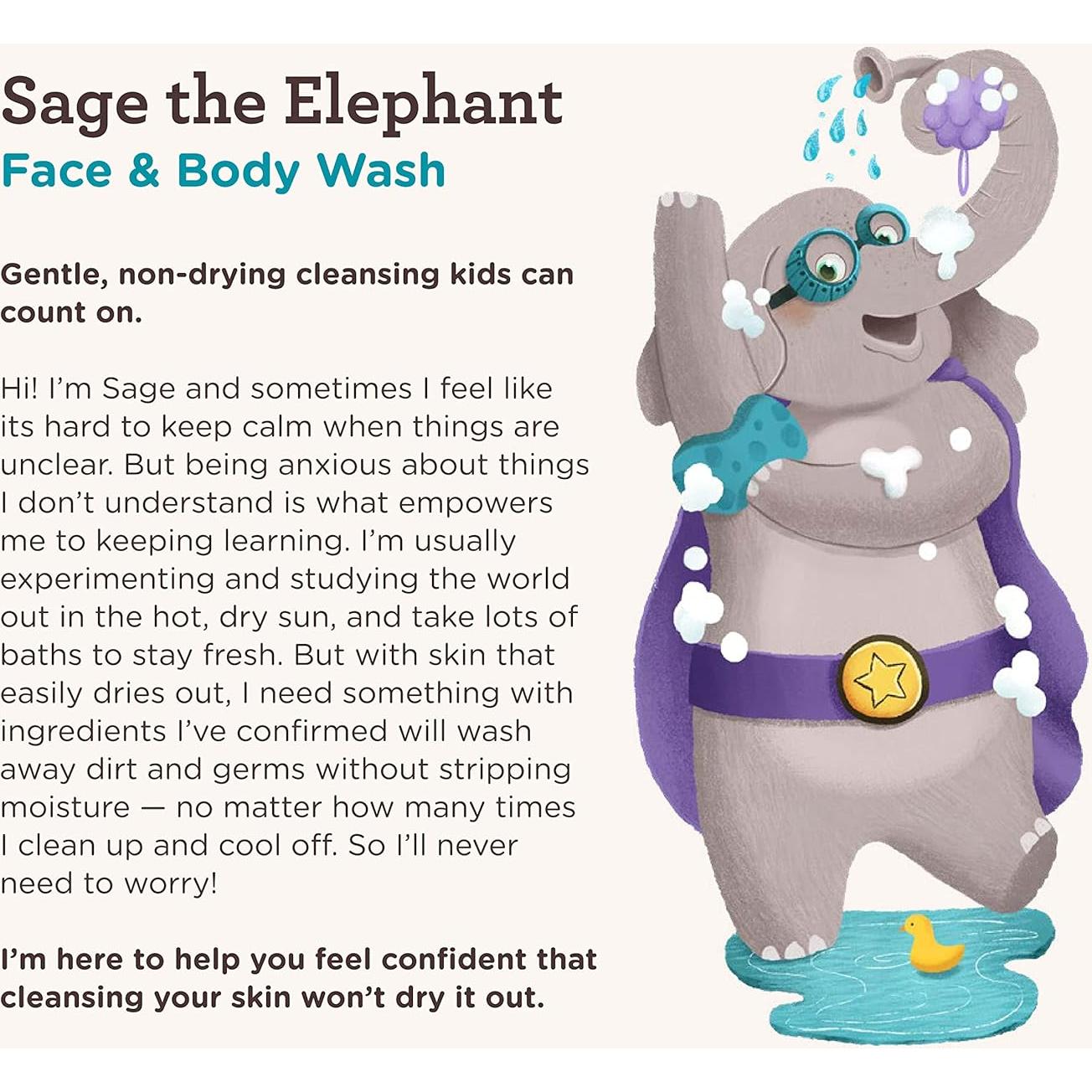 Jabón Facial y Corporal Aveeno Niños 532 ml Piel Sensible