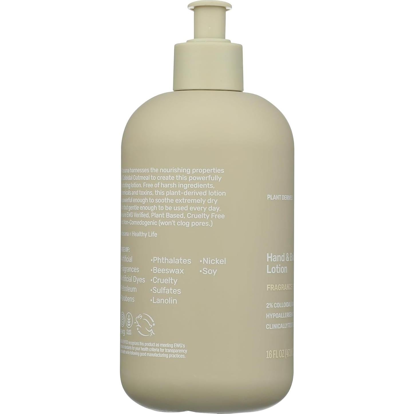 Loción Hidratante Natural Vitasana 453g Avena Coloidal EWG