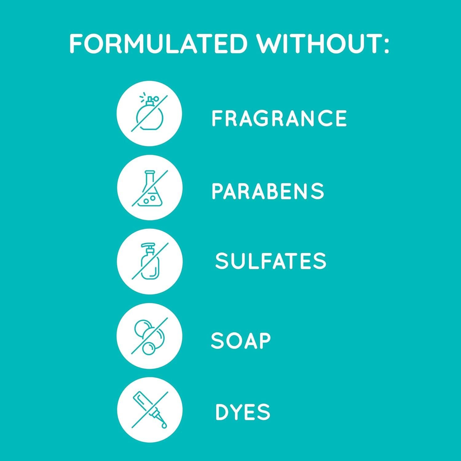 Aveeno Jabón Corporal Diario 532 ml Sin Fragancia para Piel Sensible