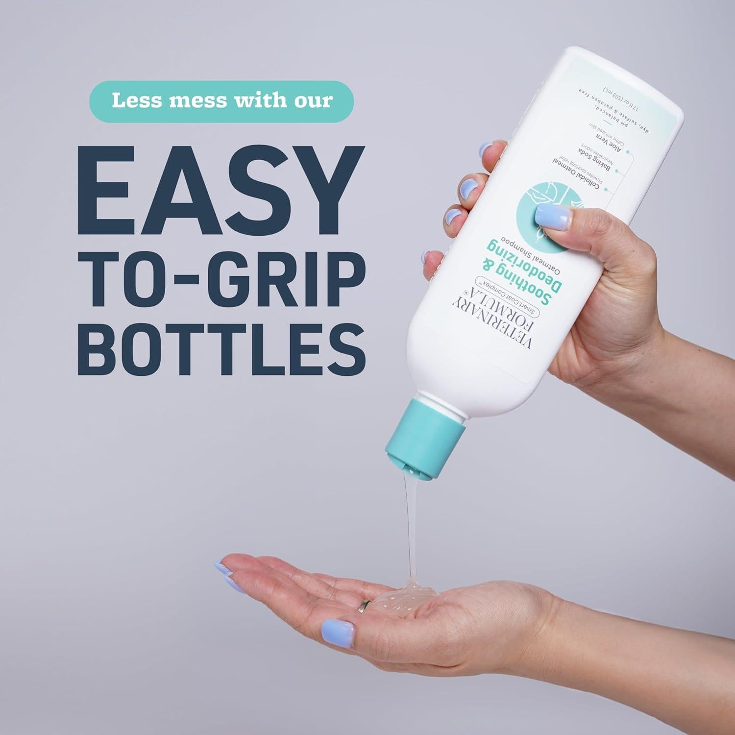 Champú Desodorante para Perros Veterinary Formula 502 ml - Avena y Aloe Vera