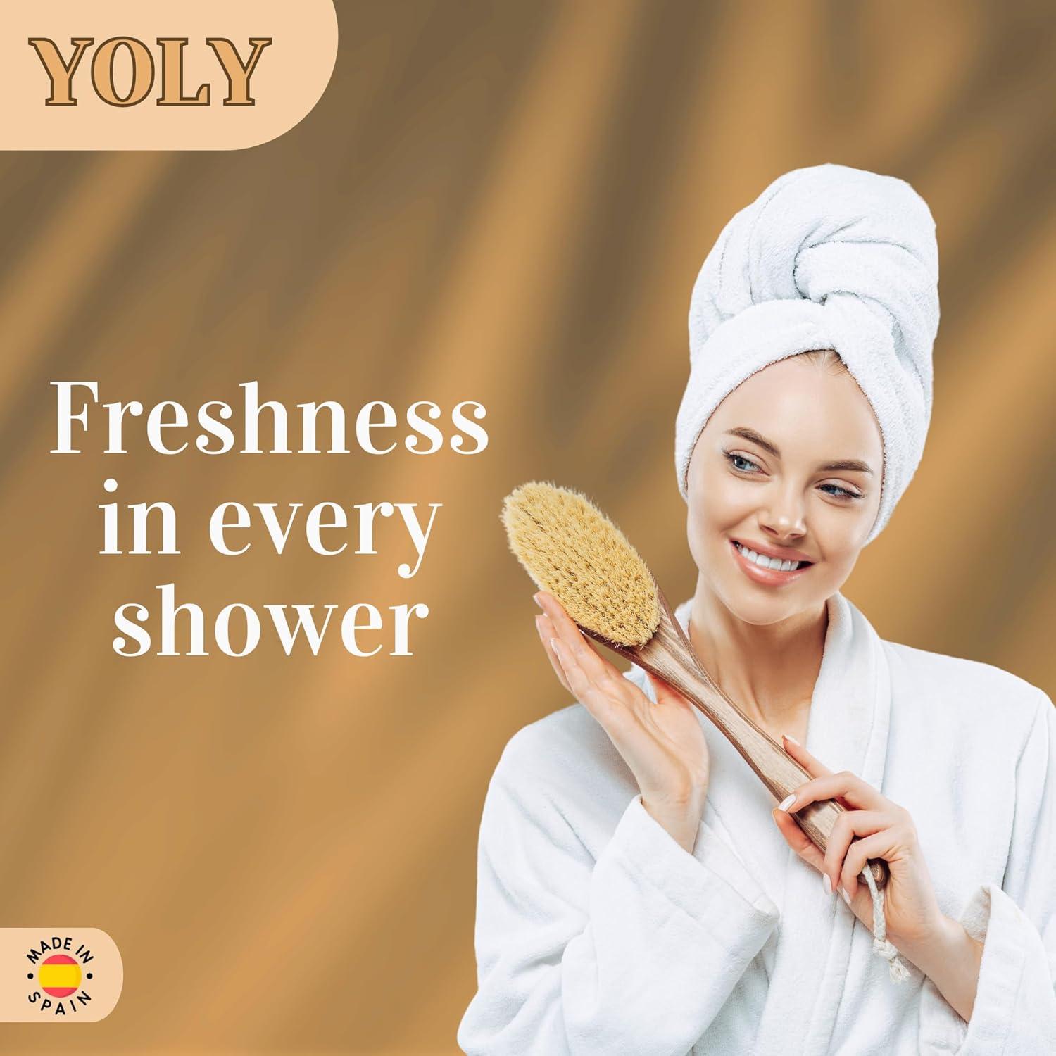 Gel de Baño de Avena YOLY - Hidratante 748 ml para Piel Sensible