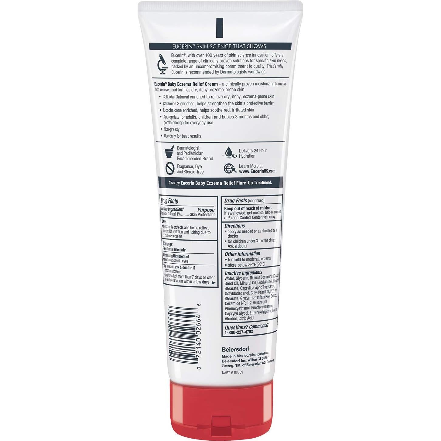 Set de Cuidado de Piel para Bebés Eucerin - Gel y Crema Eczema