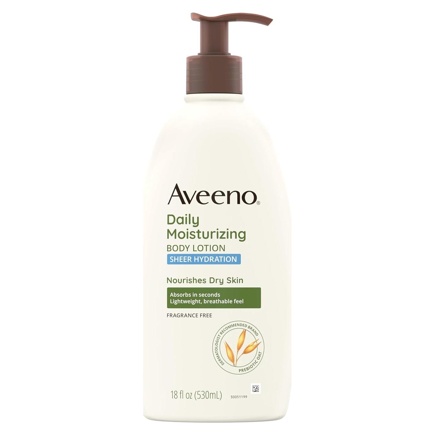 Loción Hidratante Diaria Sin Fragancia Aveeno 532 ml