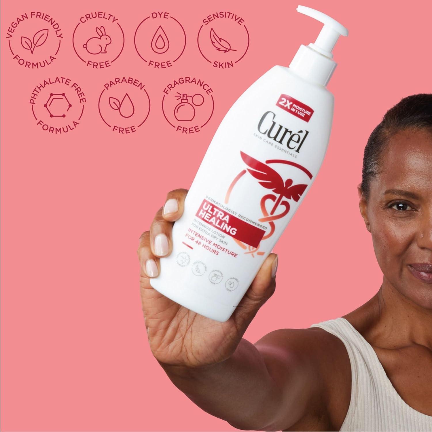 Loción Curel Ultra Healing 567 g para Piel Extra Seca