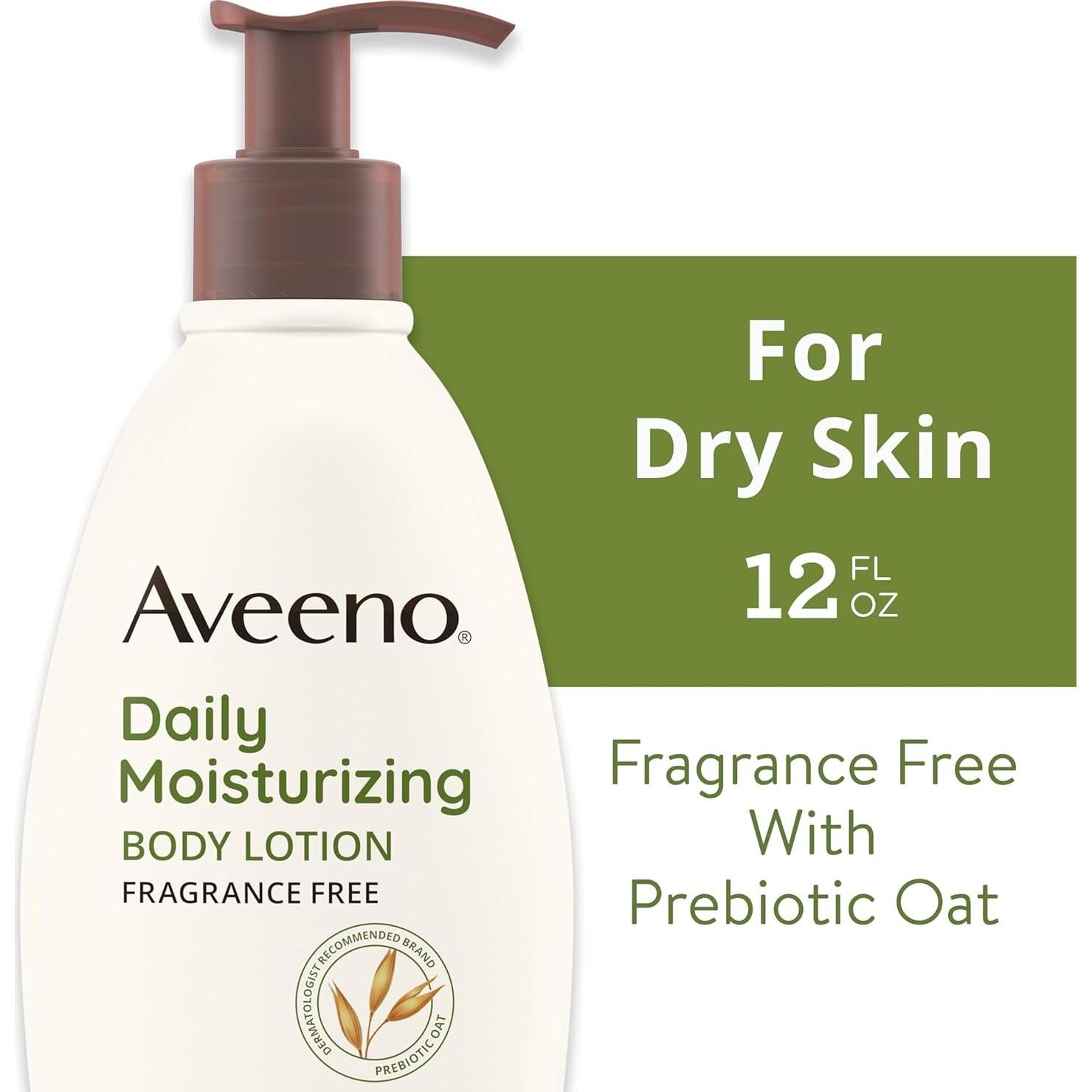 Loción Corporal Hidratante Diaria Aveeno 354 ml Avena Prebiótica