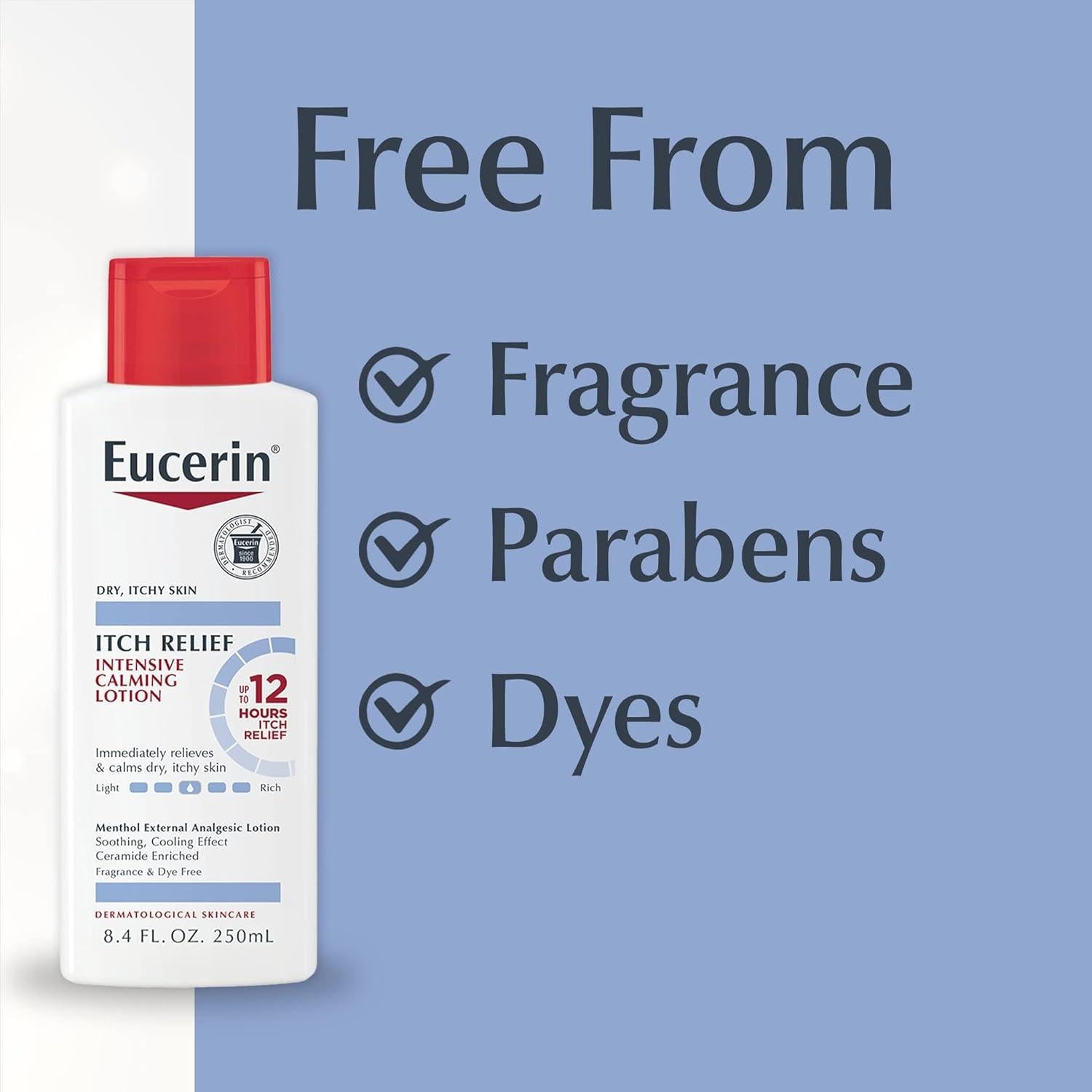 Eucerin Loción Corporal Calmante 248 ml para Piel Seca