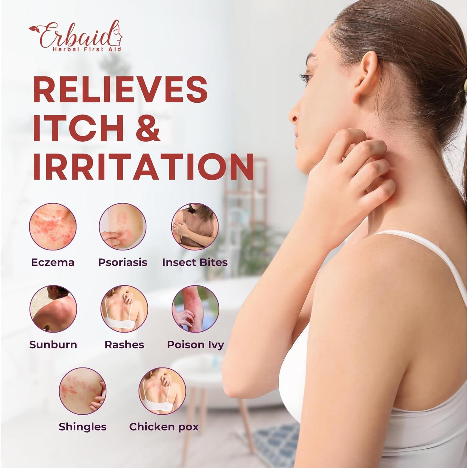 Jabón de Calamina Natural Erbaid - Alivio Picazón Piel Sensible