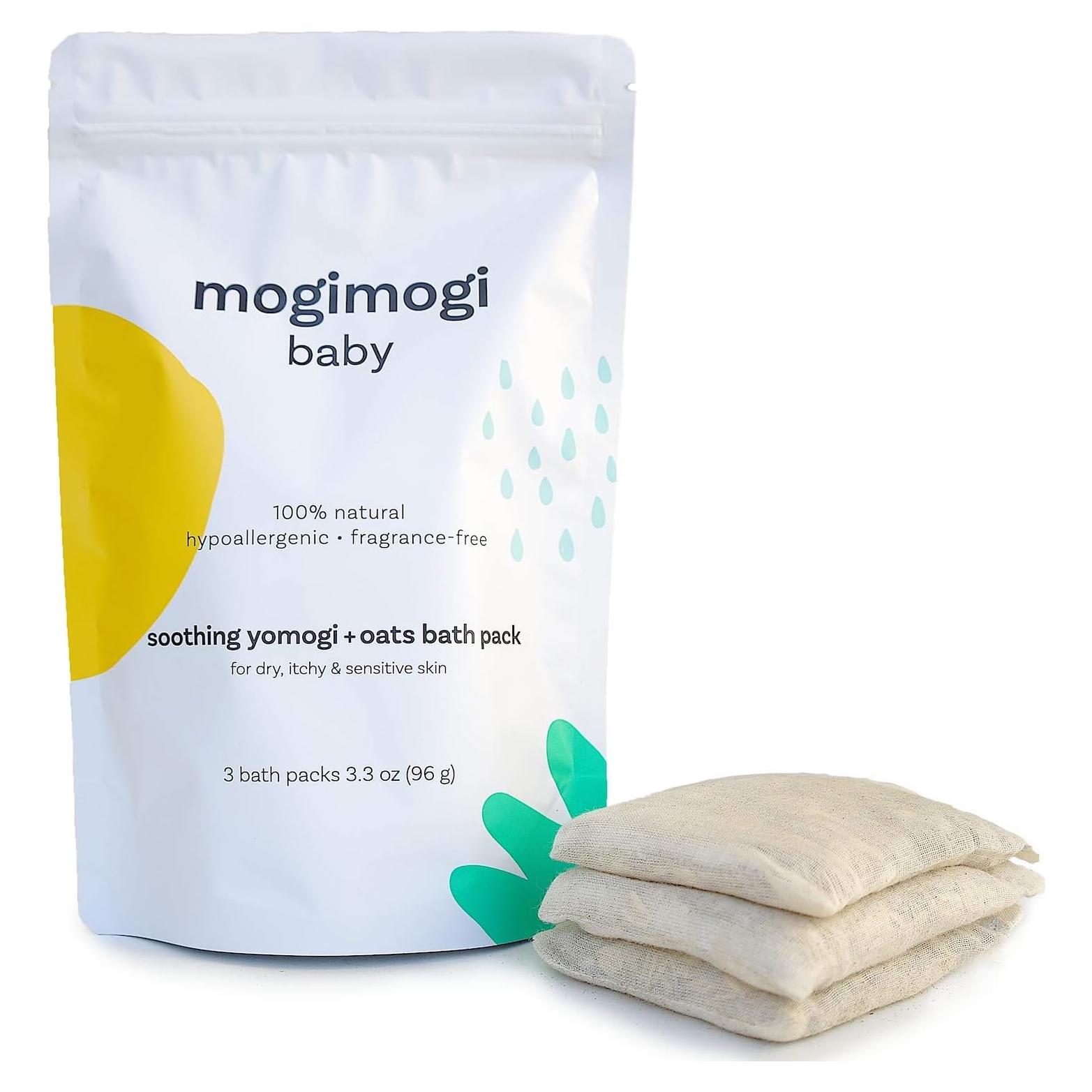 Baño de Avena Orgánica Mogimogi Baby - 3 Paquetes 100% Natural