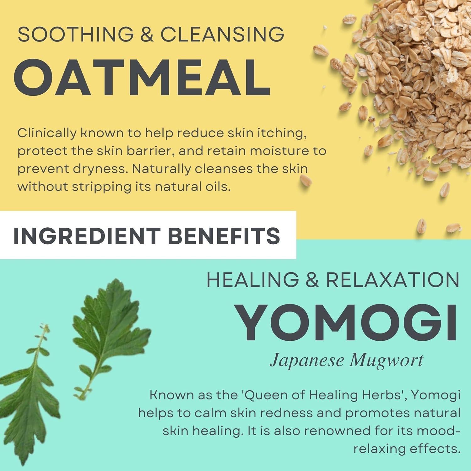 Baño de Avena Orgánica Mogimogi Baby - 3 Paquetes 100% Natural