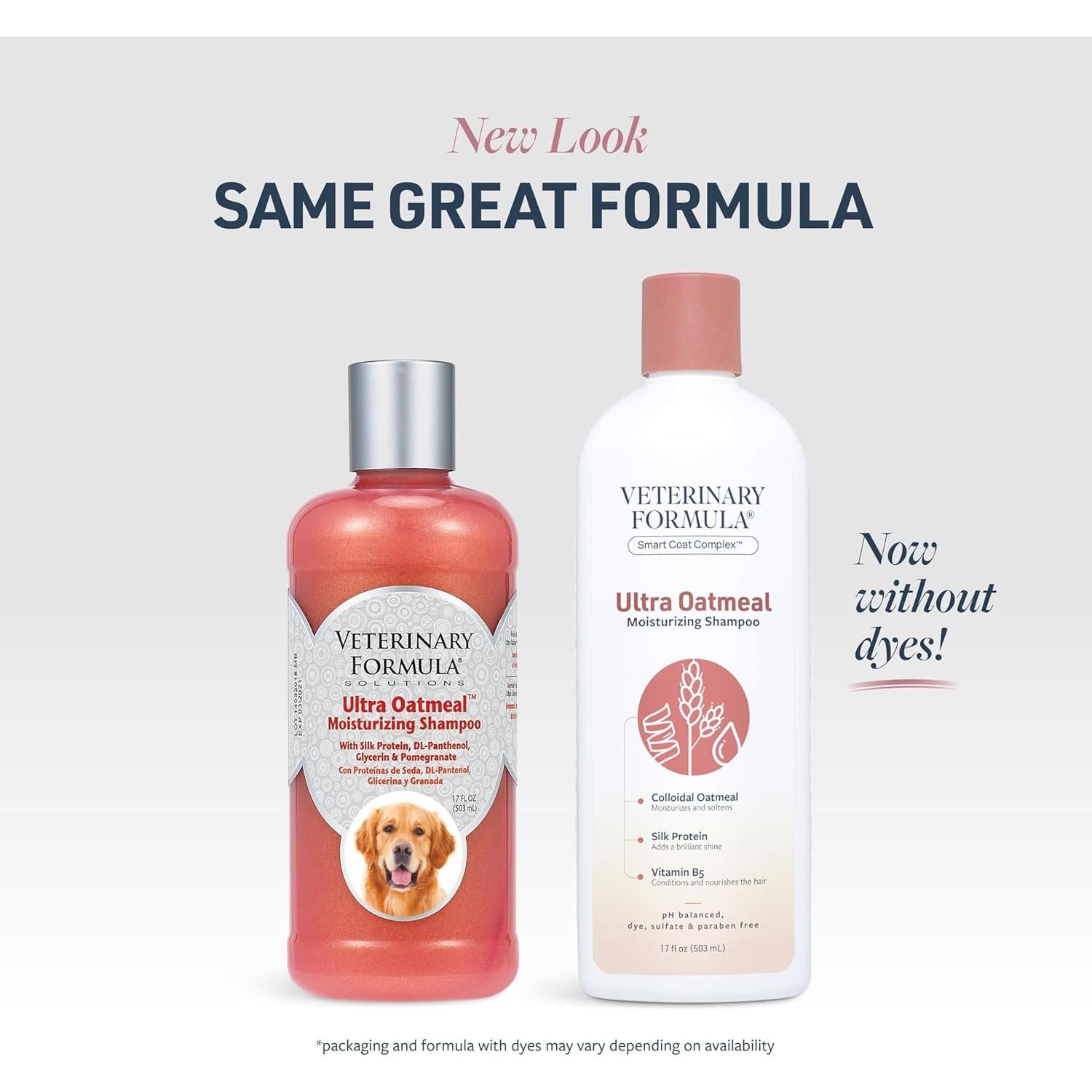 Champú Hidratante Ultra de Avena Veterinary Formula 500 ml