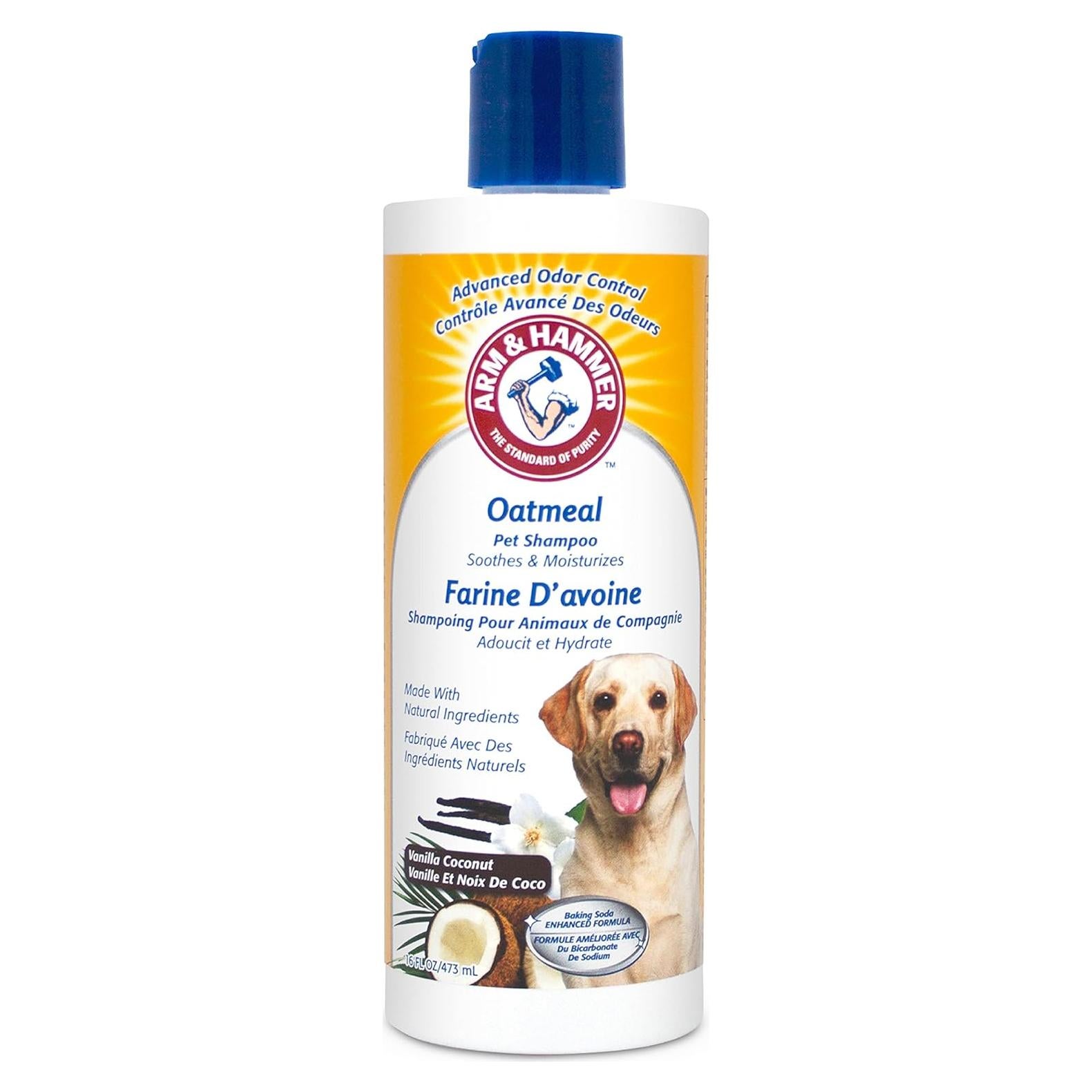 Champú de Avena Arm & Hammer para Perros 473 ml - Piel Seca
