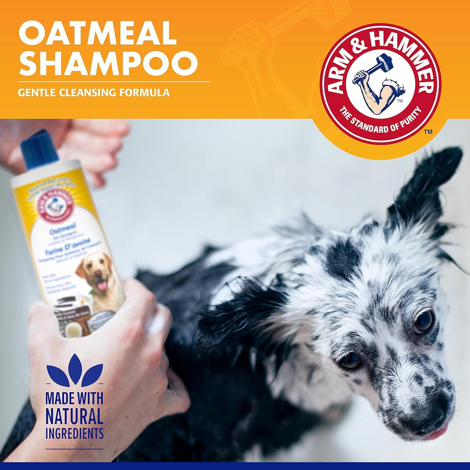 Champú de Avena Arm & Hammer para Perros 473 ml - Piel Seca