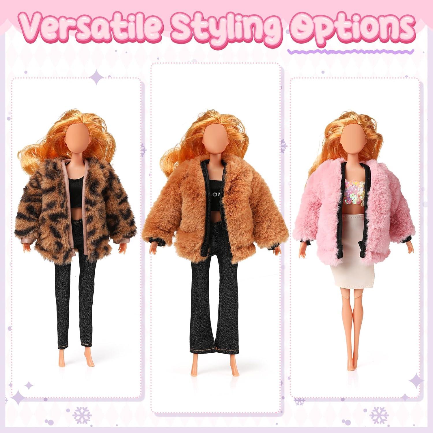 6 Piezas Ropa de Muñeca Litherr 29.21 cm Accesorios