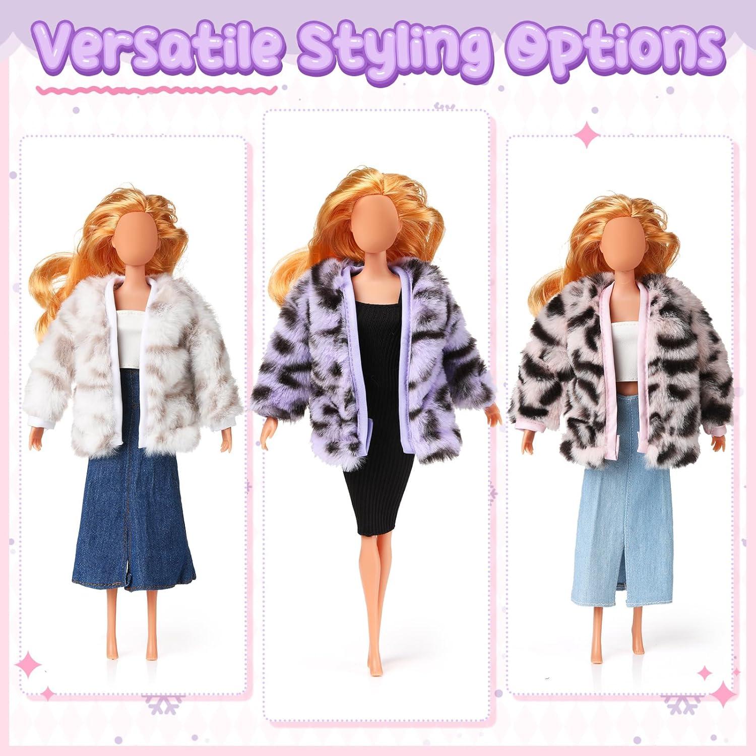 6 Piezas Ropa de Muñeca Litherr 29.21 cm Accesorios