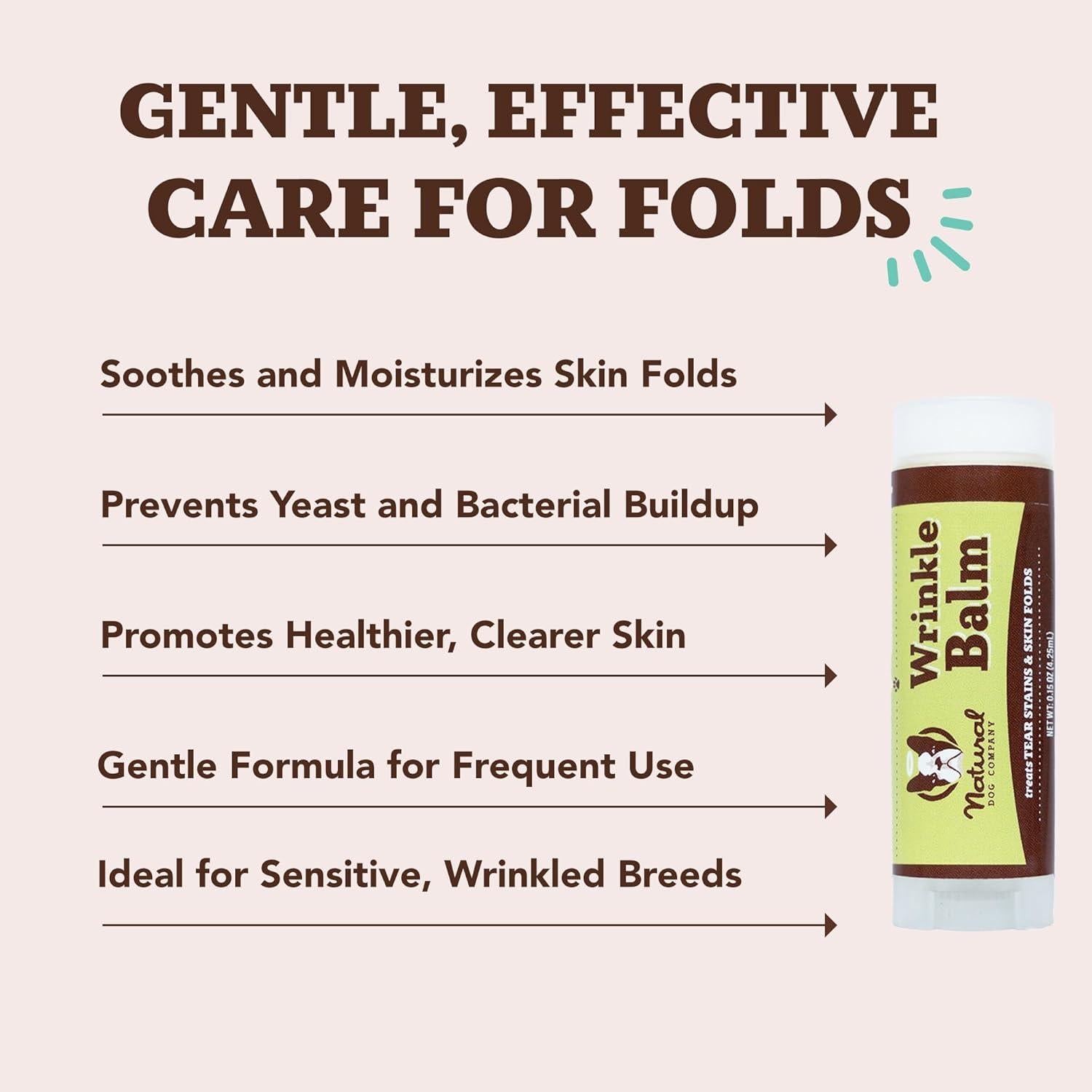 Bálsamo Hidratante para Arrugas Natural Dog Company 4.25 g