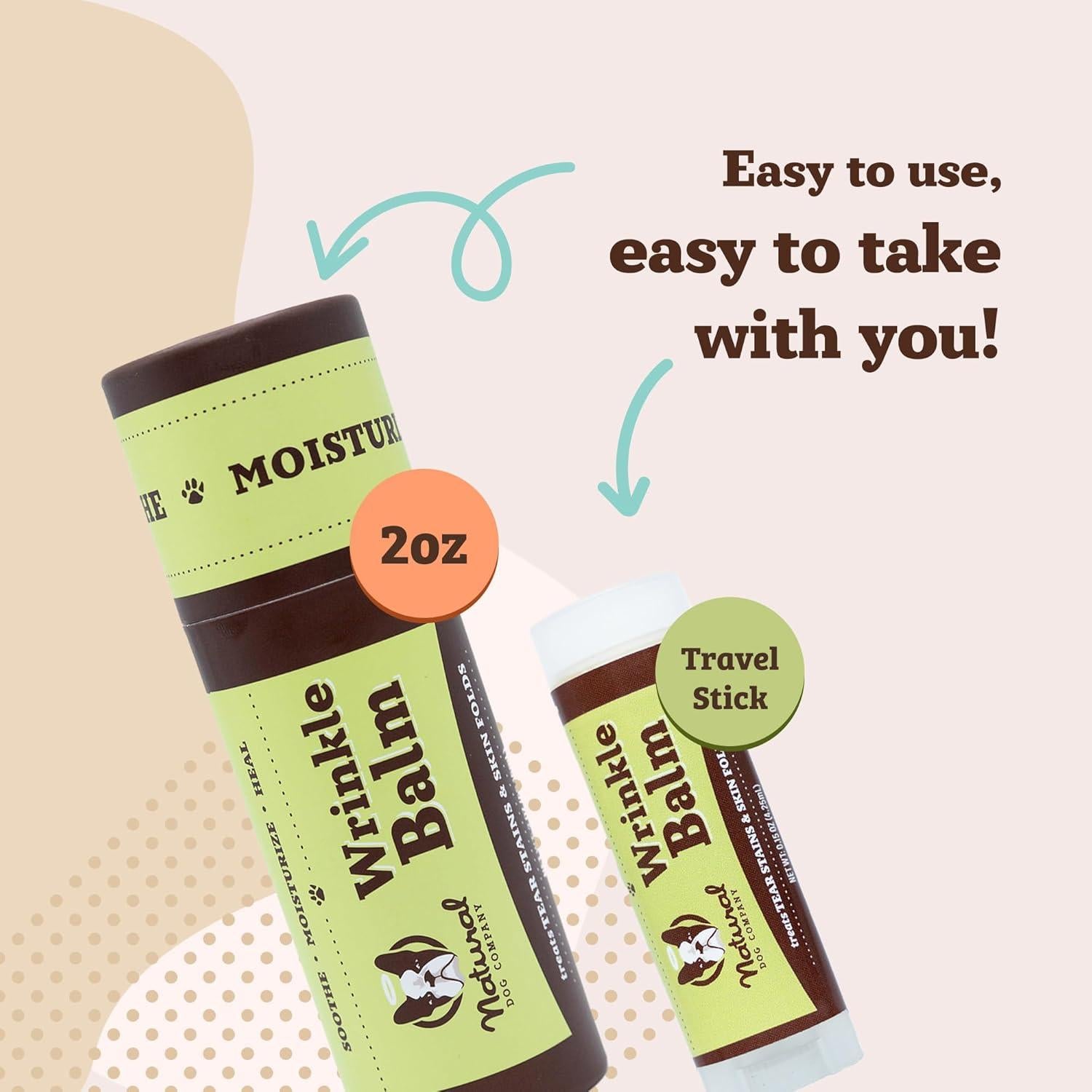 Bálsamo Hidratante para Arrugas Natural Dog Company 4.25 g