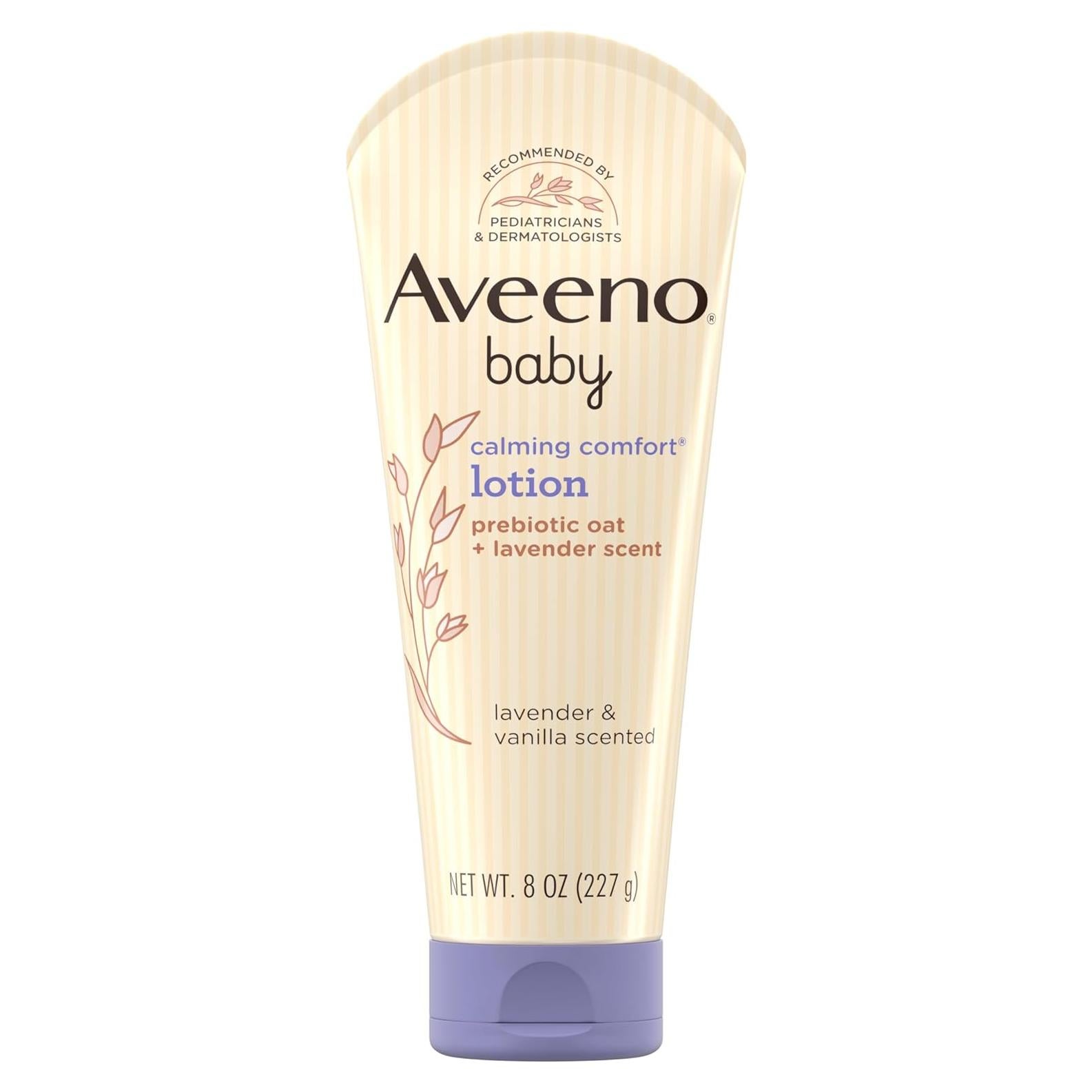 Loción Hidratante Calmante Aveeno Baby 236.6 ml Lavanda Vainilla