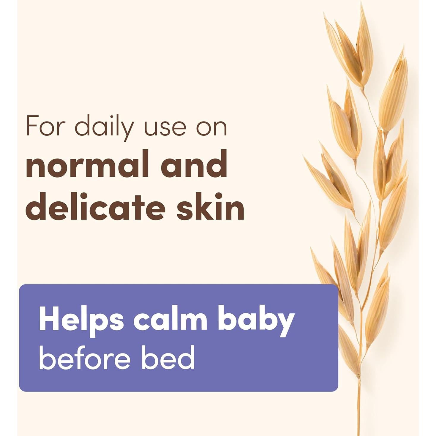 Loción Hidratante Calmante Aveeno Baby 236.6 ml Lavanda Vainilla