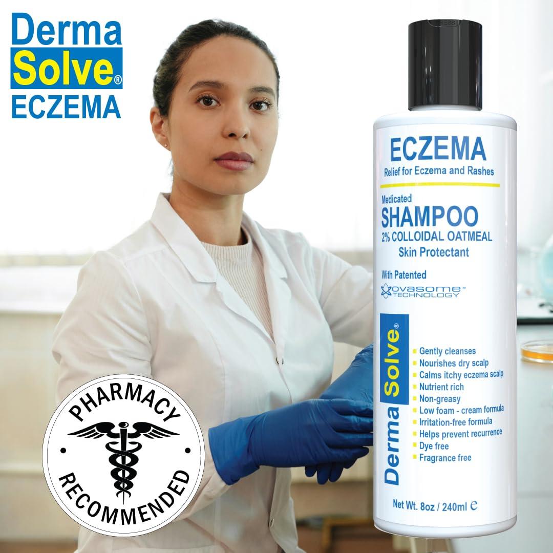 Champú y Acondicionador para Eczema Dermasolve 236.6 ml x2