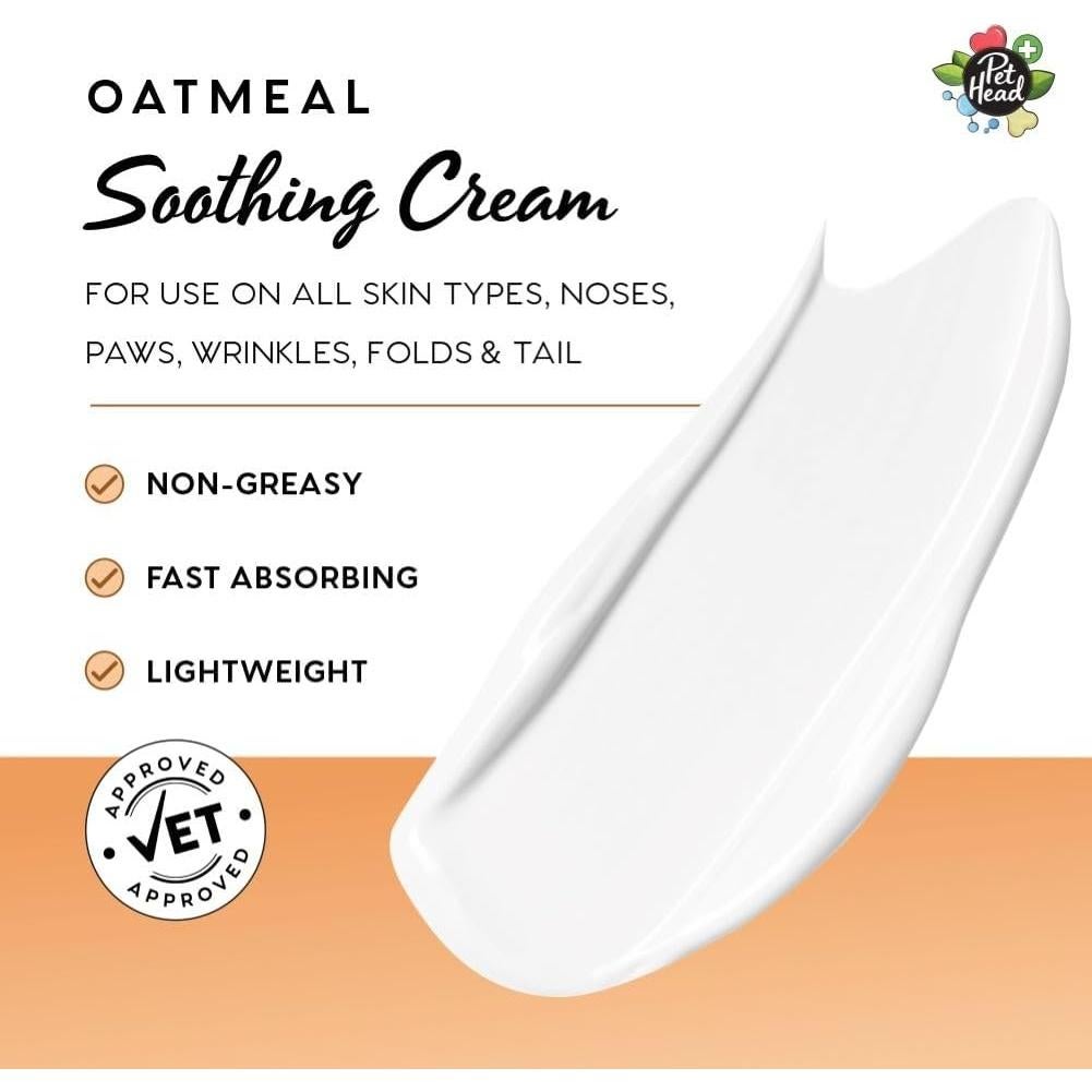 Crema Calmante de Avena Pet Head Health 88.7 ml para Perros
