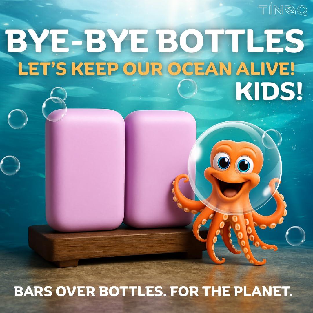 Jabón Hipoalergénico para Niños Tinoq - Avena y Lavanda 2x99g