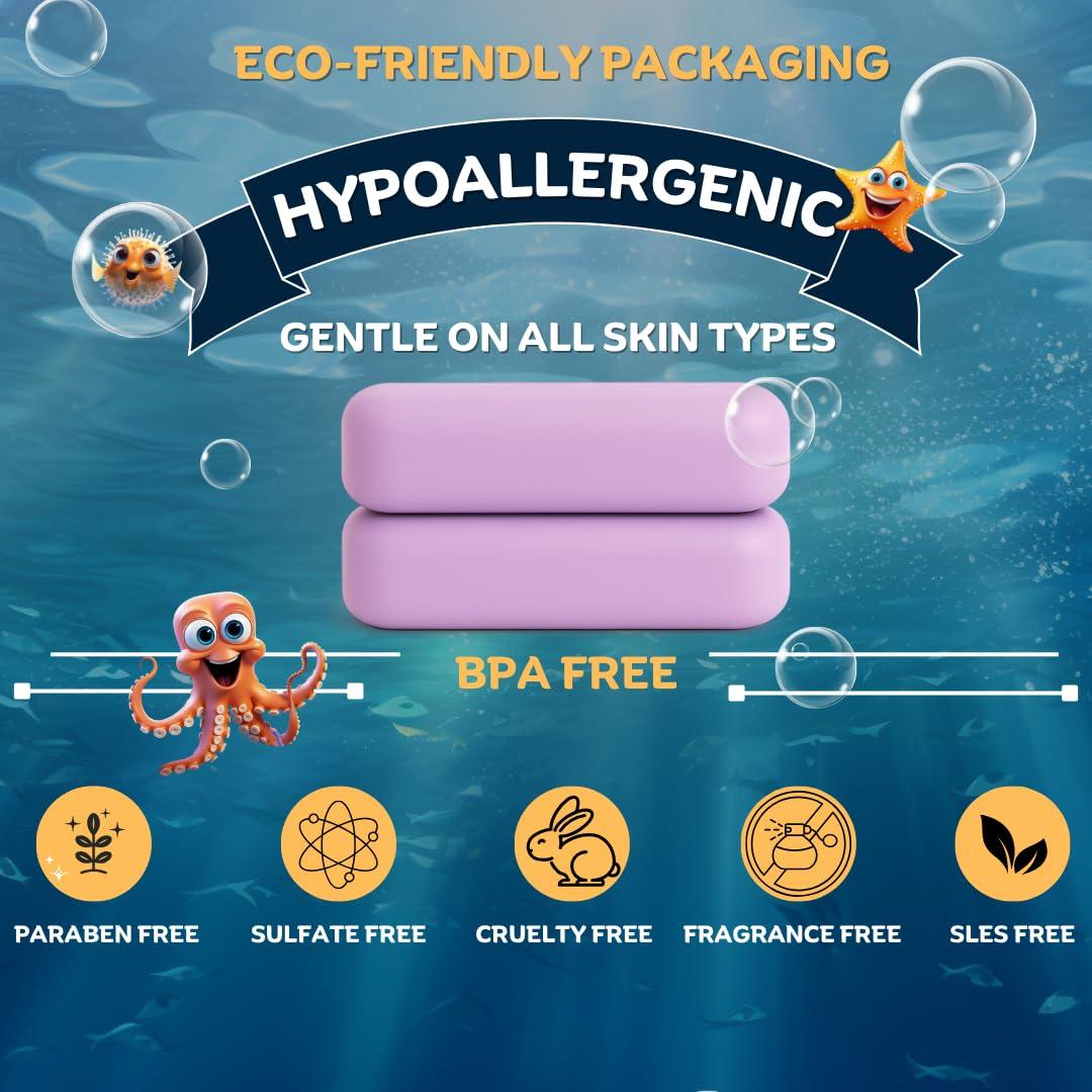 Jabón Hipoalergénico para Niños Tinoq - Avena y Lavanda 2x99g